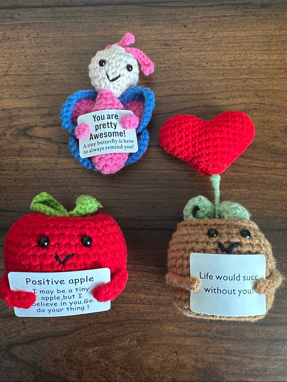 Crochet Dolls - Bundle of 3 - NEW